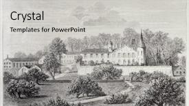  Presentation with antique france - Colorful slide set enhanced with lafite lafite castle bordeaux france backdrop and a light gray colored foreground