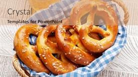  Presentation with table salt - Colorful slide set enhanced with lager-beer-mug-and-fresh backdrop and a coral colored foreground