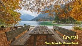  Presentation with italy - Slide set featuring lago-de-predil-province and a tawny brown colored foreground