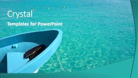  Presentation with mayan - Slide deck consisting of laguna de bacalar lagoon pier in mayan mexico at quintana roo background and a teal colored foreground