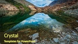  Presentation with himachal pradesh - Cool new presentation theme with lahaul valley himachal pradesh india backdrop and a tawny brown colored foreground