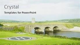  Presentation with ireland - PPT layouts featuring lahinch-county-clare-ireland background and a white colored foreground