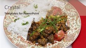  Presentation with pakistan - Colorful PPT layouts enhanced with lahore pakistan style lamb backdrop and a mint green colored foreground