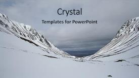  Presentation with scottish highlands - Audience pleasing slide set consisting of lairig ghru cairngorms scottish highlands backdrop and a  colored foreground