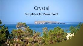  Presentation with russian - Cool new PPT theme with lake-baikal-and-island-olkhon backdrop and a light blue colored foreground