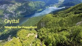  Presentation with cable - Audience pleasing slide set consisting of paper money bills growing in size and value looking like a financial growth graph backdrop and a pink colored foreground