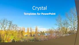  Presentation with paris france - Presentation theme enhanced with lake-creteil-is-an-artificial background and a gray colored foreground