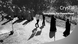  Presentation with celebrations - Slide set with lake-dymsky-russia-july-7 background and a dark gray colored foreground