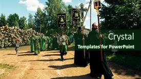  Presentation with celebrations - Beautiful slide deck featuring lake-dymsky-russia-july-7 backdrop and a tawny brown colored foreground