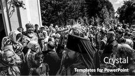  Presentation with celebrations - Audience pleasing PPT theme consisting of lake-dymsky-russia-july-7 backdrop and a dark gray colored foreground