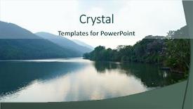  Presentation with nepal - Amazing PPT layouts having lake fewa pokhara nepal backdrop and a cool aqua colored foreground