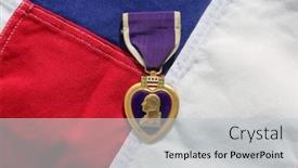  Presentation with purple heart - Colorful PPT theme enhanced with lake-forest-ca-2-14 backdrop and a light gray colored foreground