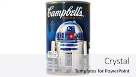  Presentation with campbell soup - PPT theme featuring lake-forest-ca-january-8 background and a white colored foreground