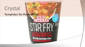  Presentation with noodle - Slide deck enhanced with lake-forest-ca-usa-july background and a coral colored foreground