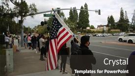  Presentation with black lives matter - 