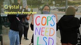  Presentation with black lives matter - 