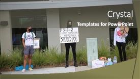  Presentation with black lives matter - 