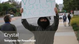  Presentation with black lives matter - 