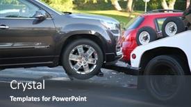  Presentation with police fire - Slides with lake-forest-ca-usa-october background and a dark gray colored foreground