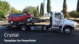  Presentation with police fire - PPT theme having lake-forest-ca-usa-october background and a wine colored foreground