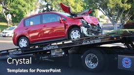  Presentation with police fire - Theme featuring lake-forest-ca-usa-october background and a tawny brown colored foreground