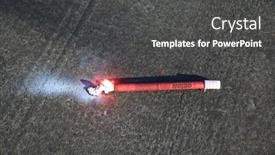  Presentation with police fire - PPT layouts enhanced with lake-forest-ca-usa-october background and a dark gray colored foreground