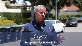  Presentation with fire emergency forest - 