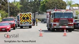  Presentation with emergency response - Audience pleasing PPT layouts consisting of lake-forest-california-7-16 backdrop and a light gray colored foreground