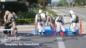  Presentation with hazardous materials - Cool new PPT theme with lake-forest-california-may-23 backdrop and a gray colored foreground