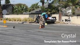  Presentation with truck accident - 