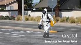  Presentation with truck accident - Cool new PPT theme with lake-forest-california-may-23 backdrop and a gray colored foreground