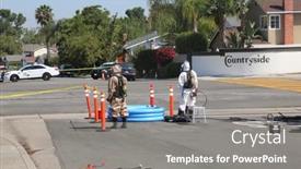  Presentation with hazardous materials - 