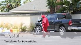  Presentation with hazardous materials - Cool new slides with lake-forest-california-may-23 backdrop and a light gray colored foreground