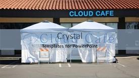  Presentation with forced - Beautiful PPT theme featuring lake-forest-california-usa-february backdrop and a light blue colored foreground