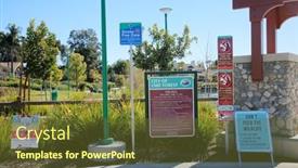  Presentation with veterans - PPT layouts featuring lake-forest-california-usa-february background and a tawny brown colored foreground