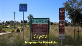  Presentation with veterans - Slide deck having lake-forest-california-usa-february background and a tawny brown colored foreground