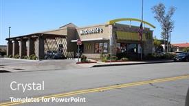  Presentation with dining restaurant - Amazing presentation design having lake-forest-california-usa-february backdrop and a  colored foreground