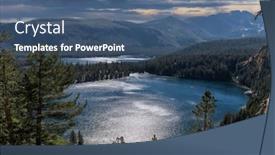  Presentation with nevada - PPT layouts featuring lake-george-and-lake-mary background and a ocean colored foreground