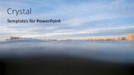  Presentation with colorado - Slides having lake-in-colorado background and a light blue colored foreground