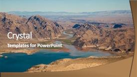  Presentation with america - Presentation theme enhanced with viewing pictures using wireless background and a tawny brown colored foreground.