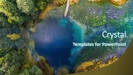  Presentation with maximum - Amazing slide set having lake named goluboye ozero blue backdrop and a ocean colored foreground