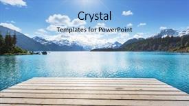  Presentation with canada ontario lake of two - PPT layouts enhanced with lake near whistler bc canada background and a light blue colored foreground