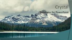  Presentation with shenandoah national park big meadows - Beautiful slide deck featuring lake-o-hara-yohu-national backdrop and a light gray colored foreground