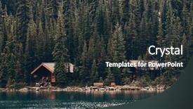  Presentation with canadian culture canada china national - Cool new presentation theme with lake o'hara with waterfront backdrop and a  colored foreground