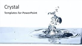  Presentation with energy drink - Audience pleasing theme consisting of energy drink minnerals vitamins - water bubbles backdrop and a  colored foreground