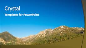  Presentation with tahoe - Theme having lake tahoe landscape in california background and a gray colored foreground