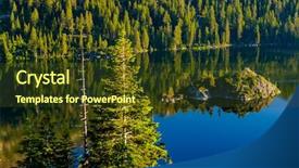  Presentation with tahoe - Colorful PPT layouts enhanced with lake tahoe landscape in california backdrop and a  colored foreground