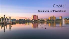  Presentation with florida - Amazing PPT layouts having lakeland-florida-usa-downtown-cityscape backdrop and a light blue colored foreground