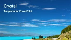  Presentation with maori new zealand native bush - Beautiful slides featuring lakes blue - lake pukaki southern alps new backdrop and a ocean colored foreground