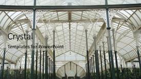  Presentation with botanical garden - Theme enhanced with  background and a  colored foreground